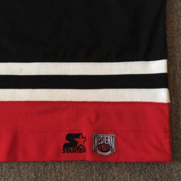 Vintage Chicago Black Hawks Starter Jersey - Picture 7 of 7